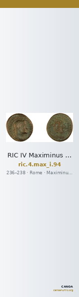 RIC IV Maximinus Thrax 94 — CANOA