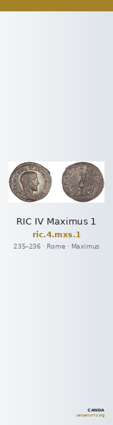 RIC IV Maximus 1 — CANOA