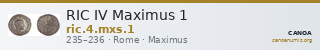 RIC IV Maximus 1 — CANOA