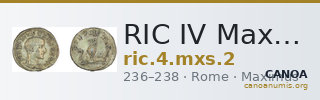 RIC IV Maximus 2 — CANOA