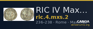 RIC IV Maximus 2 — CANOA