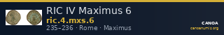 RIC IV Maximus 6 — CANOA