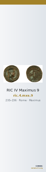 RIC IV Maximus 9 — CANOA