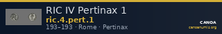 RIC IV Pertinax 1 — CANOA