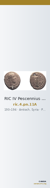 RIC IV Pescennius Niger 11A — CANOA