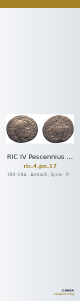 RIC IV Pescennius Niger 17 — CANOA