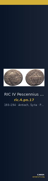 RIC IV Pescennius Niger 17 — CANOA