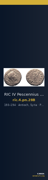 RIC IV Pescennius Niger 28B — CANOA