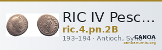 RIC IV Pescennius Niger 2B — CANOA