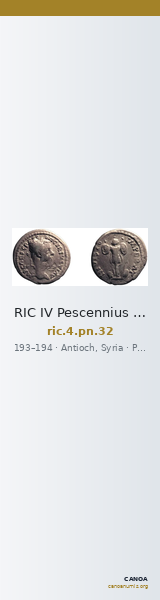 RIC IV Pescennius Niger 32 — CANOA