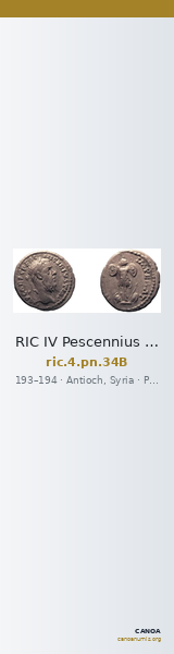 RIC IV Pescennius Niger 34B — CANOA