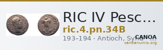 RIC IV Pescennius Niger 34B — CANOA
