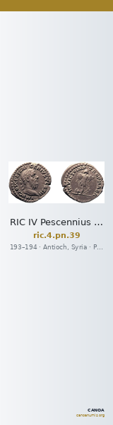 RIC IV Pescennius Niger 39 — CANOA