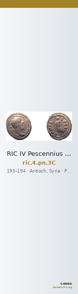 RIC IV Pescennius Niger 3C — CANOA