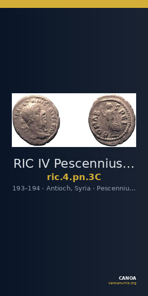 RIC IV Pescennius Niger 3C — CANOA