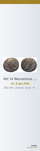 RIC IV Pescennius Niger 45A — CANOA