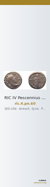 RIC IV Pescennius Niger 60 — CANOA