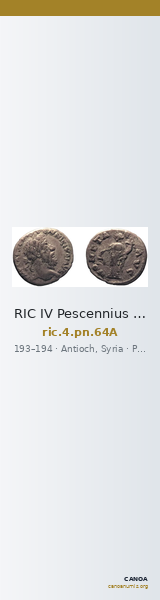RIC IV Pescennius Niger 64A — CANOA