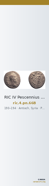RIC IV Pescennius Niger 66B — CANOA