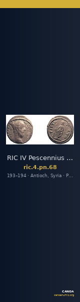 RIC IV Pescennius Niger 68 — CANOA
