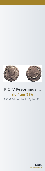 RIC IV Pescennius Niger 73A — CANOA