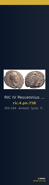 RIC IV Pescennius Niger 75B — CANOA