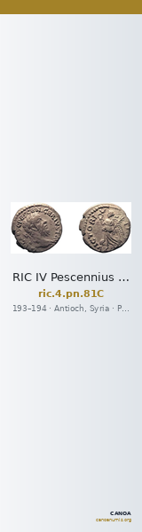 RIC IV Pescennius Niger 81C — CANOA