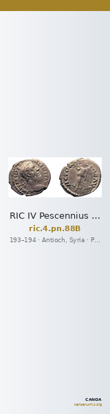 RIC IV Pescennius Niger 88B — CANOA