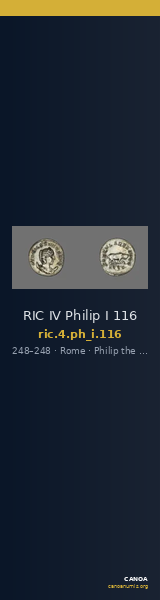 RIC IV Philip I 116 — CANOA