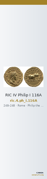 RIC IV Philip I 116A — CANOA