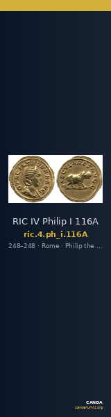RIC IV Philip I 116A — CANOA