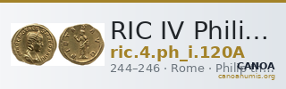 RIC IV Philip I 120A — CANOA