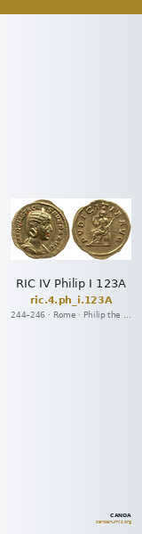 RIC IV Philip I 123A — CANOA