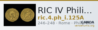 RIC IV Philip I 125A — CANOA