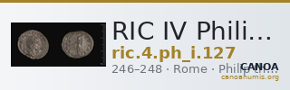 RIC IV Philip I 127 — CANOA