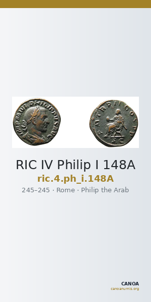 RIC IV Philip I 148A — CANOA