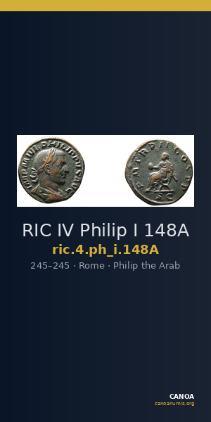 RIC IV Philip I 148A — CANOA