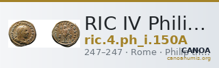 RIC IV Philip I 150A — CANOA