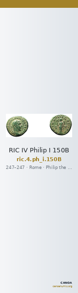 RIC IV Philip I 150B — CANOA