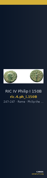 RIC IV Philip I 150B — CANOA