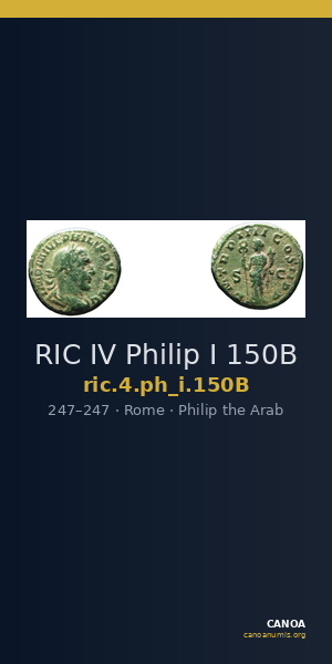 RIC IV Philip I 150B — CANOA
