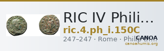 RIC IV Philip I 150C — CANOA