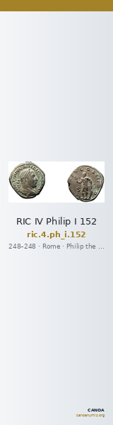 RIC IV Philip I 152 — CANOA