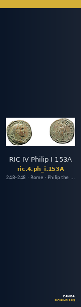 RIC IV Philip I 153A — CANOA