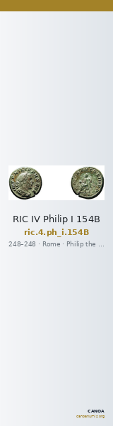 RIC IV Philip I 154B — CANOA