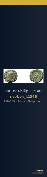 RIC IV Philip I 154B — CANOA
