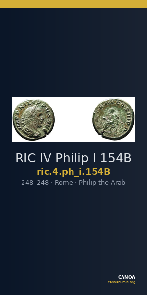 RIC IV Philip I 154B — CANOA