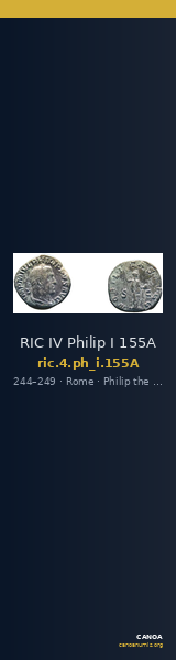 RIC IV Philip I 155A — CANOA