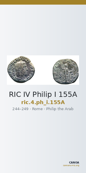 RIC IV Philip I 155A — CANOA