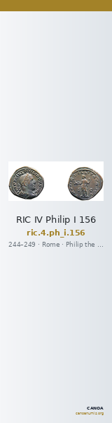 RIC IV Philip I 156 — CANOA